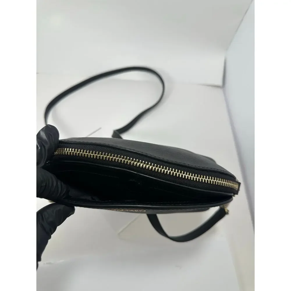 Kate Spade Classic Crossbody M293 Black Saffiano Leather Chain Shoulder Bag